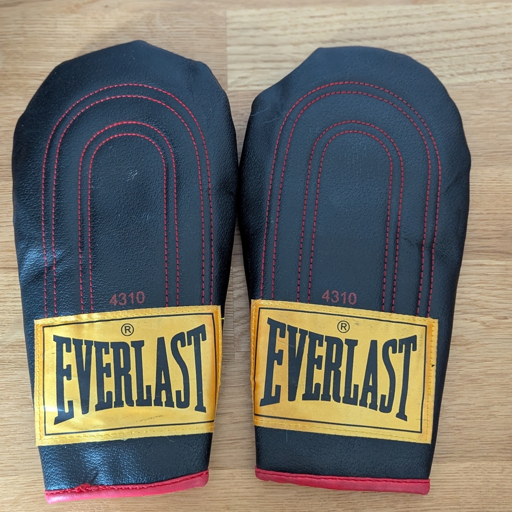 Everlast Black and Red Boxing‎ Mitts